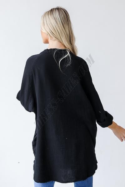 Call It Classic Linen Blouse ● Dress Up Sales - -5