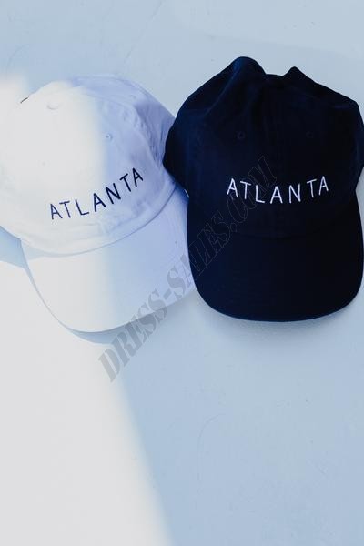 Atlanta Embroidered Hat ● Dress Up Sales - -4