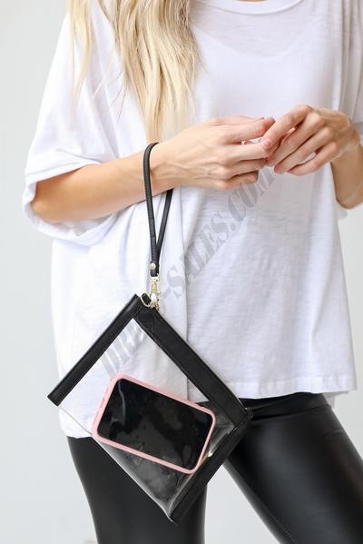 Hayley Clear Crossbody Bag ● Dress Up Sales - -3