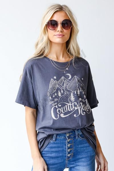 On Discount ● Country Roads Graphic Tee ● Dress Up - -3