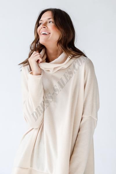 Bring On The Cozy Cowl Neck Sweater ● Dress Up Sales - -1