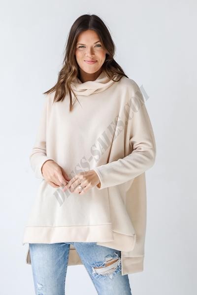 Bring On The Cozy Cowl Neck Sweater ● Dress Up Sales - -0