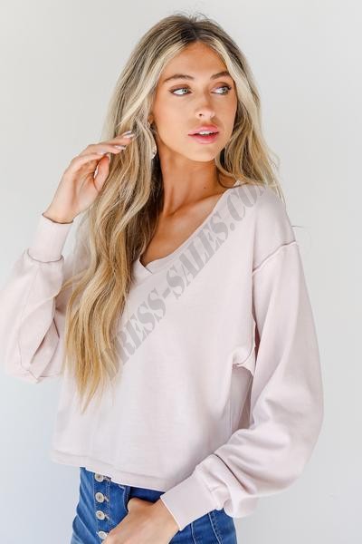 Keep Me Chill Cropped Pullover ● Dress Up Sales - -7