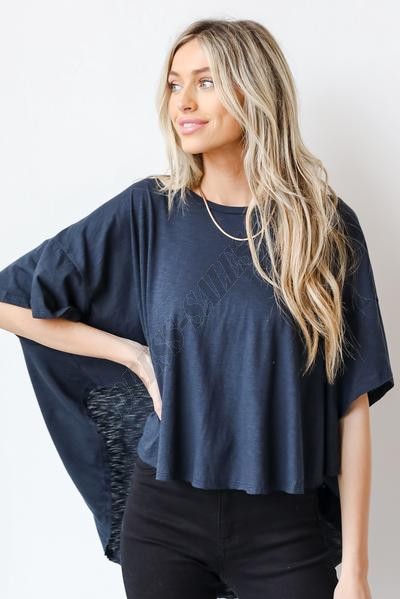 Start With The Basics Oversized Tee ● Dress Up Sales - -4