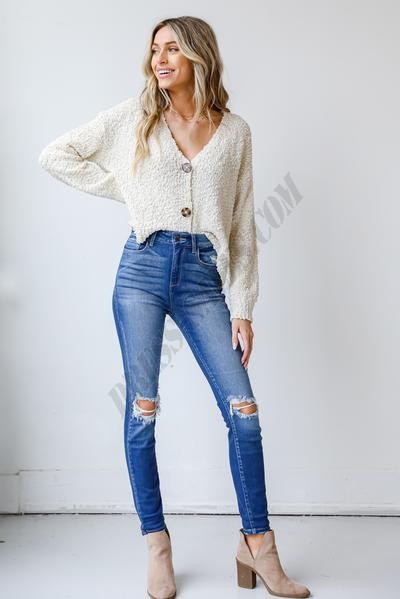 Bridget Distressed Skinny Jeans ● Dress Up Sales - -1
