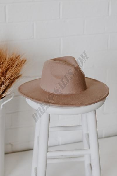 Kendall Wide Brim Fedora Hat ● Dress Up Sales - -1