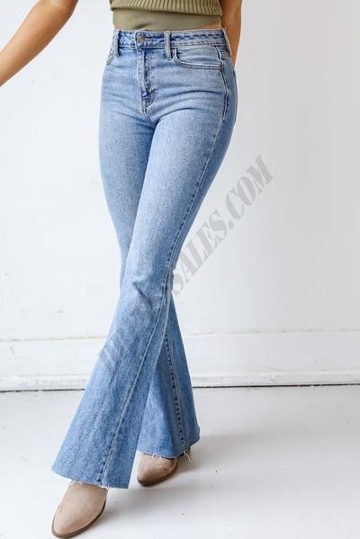 Stella High-Rise Flare Jeans ● Dress Up Sales - -1