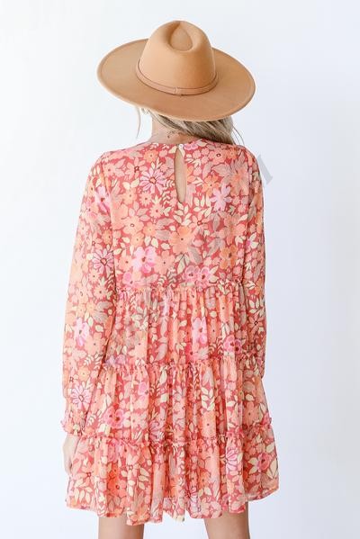 On Discount ● It's Groovy Tiered Floral Dress ● Dress Up - -4