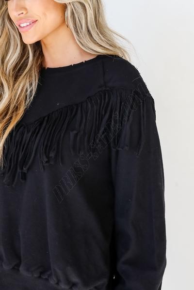 Times Are Changing Fringe Pullover ● Dress Up Sales - -3