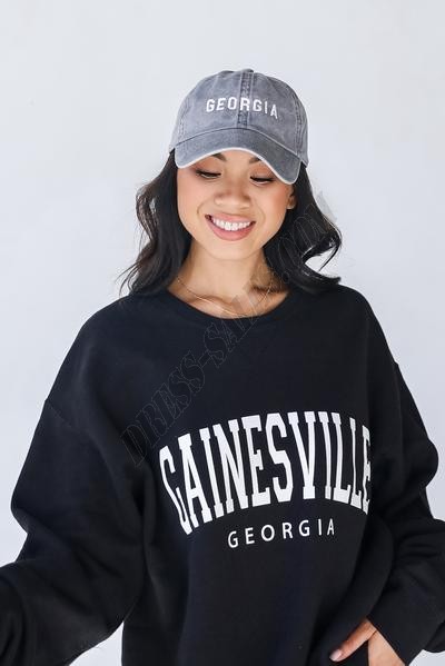 Georgia Embroidered Hat ● Dress Up Sales - -6