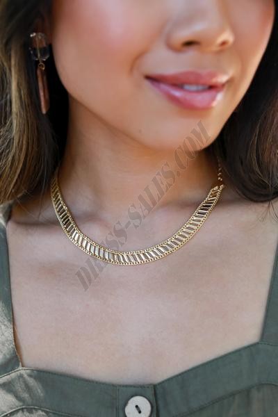 On Discount ● Leah Gold Heart Necklace ● Dress Up - -2