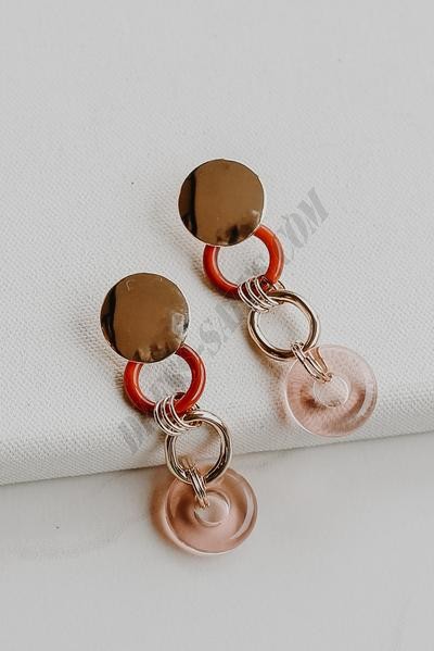 On Discount ● Mia Statement Chainlink Earrings ● Dress Up - -3