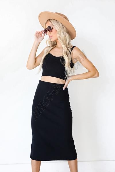 Everything Nice Knit Midi Skirt ● Dress Up Sales - -6