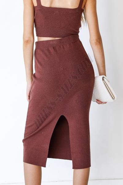 Everything Nice Knit Midi Skirt ● Dress Up Sales - -7
