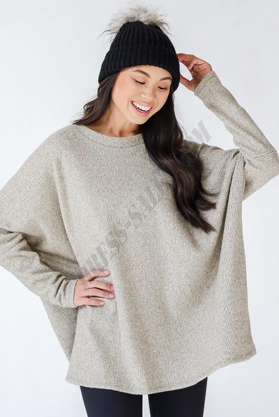 On Discount ● Perfectly Luxe Oversized Sweater ● Dress Up - -6