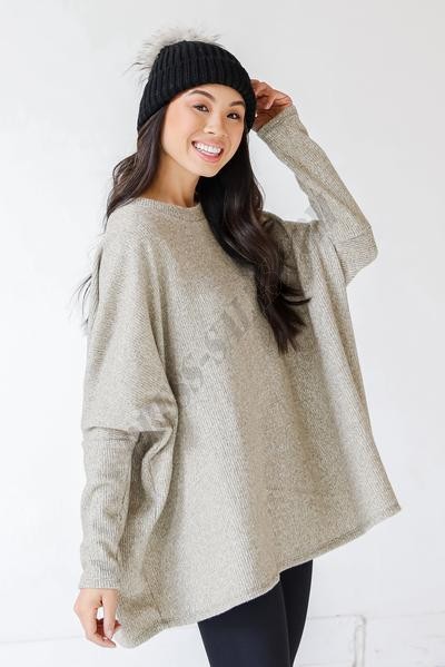 On Discount ● Perfectly Luxe Oversized Sweater ● Dress Up - -9