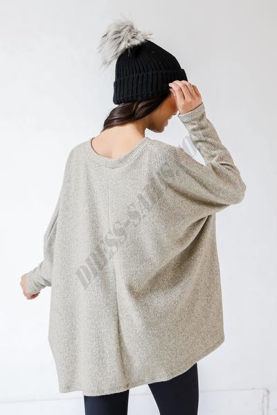 On Discount ● Perfectly Luxe Oversized Sweater ● Dress Up - -12
