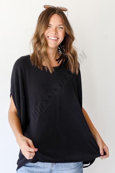 Blissful Life Ribbed Knit Tunic ● Dress Up Sales - -1