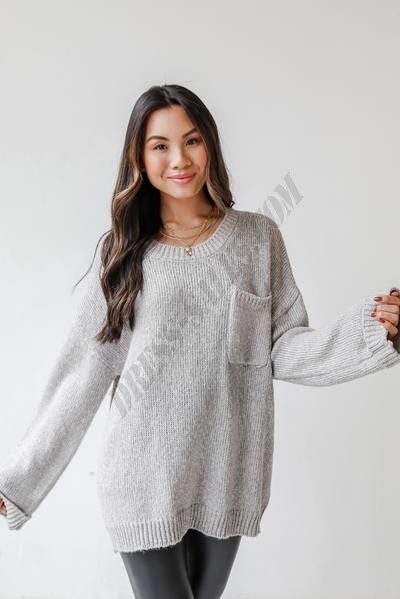On Discount ● Warm My Heart Oversized Sweater ● Dress Up - -11