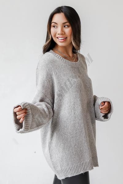 On Discount ● Warm My Heart Oversized Sweater ● Dress Up - -12