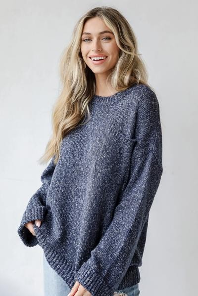 On Discount ● Warm My Heart Oversized Sweater ● Dress Up - -5