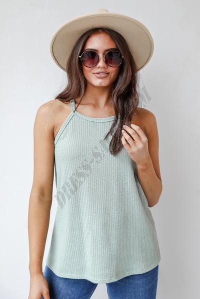 On Discount ● Penelope Everyday Ribbed Tank ● Dress Up - -0