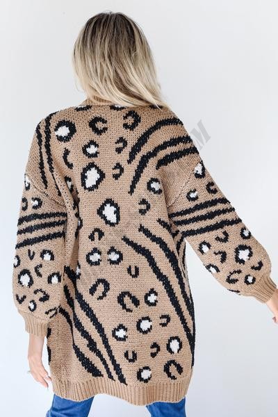 On Discount ● Earn Your Spot Leopard Sweater Cardigan ● Dress Up - -7