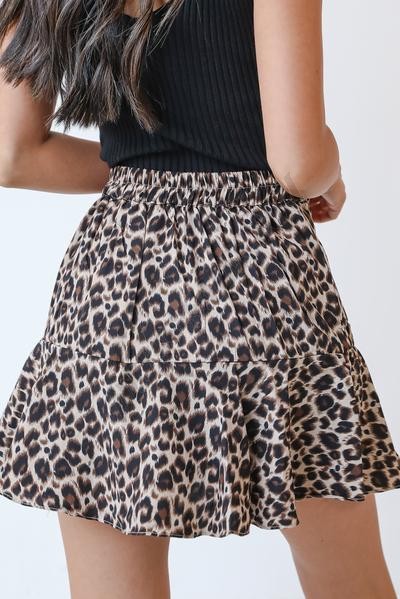 Make It Happen Leopard Skort ● Dress Up Sales - -7