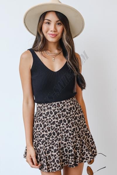 Make It Happen Leopard Skort ● Dress Up Sales - -2