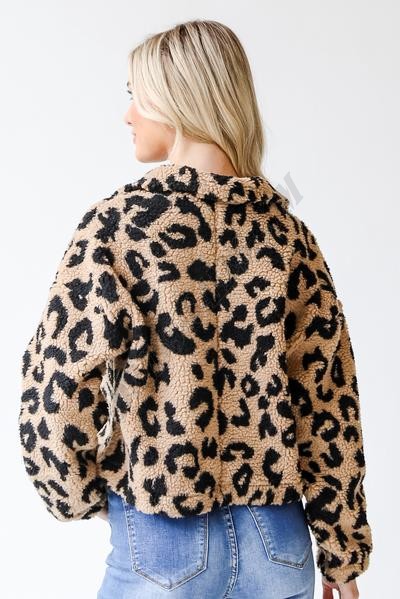 On Discount ● Snuggle Up Leopard Quarter Zip Pullover ● Dress Up - -4