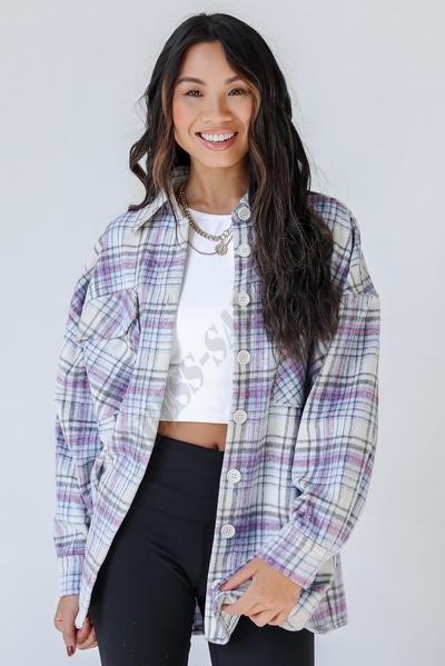 Whatever It Takes Plaid Shacket ● Dress Up Sales - -1