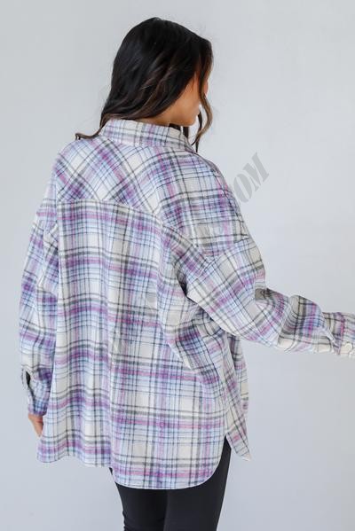 Whatever It Takes Plaid Shacket ● Dress Up Sales - -4