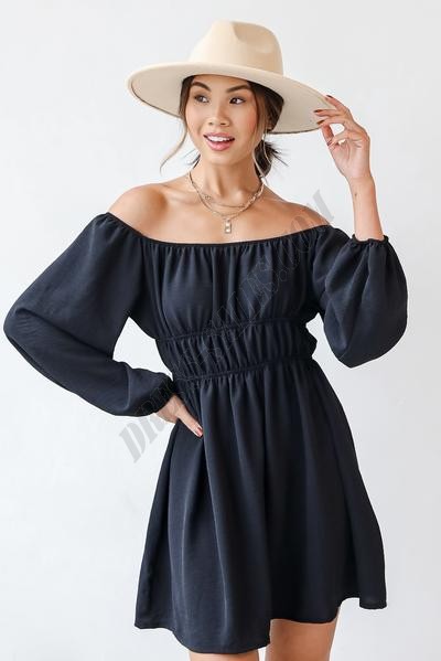 On Discount ● Chance For Us Off-The-Shoulder Dress ● Dress Up - -2