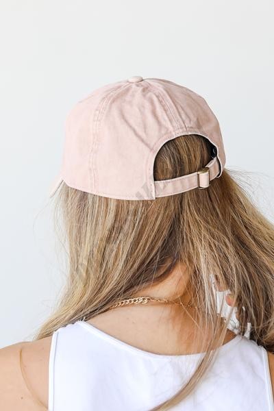 Dolly Script Embroidered Hat ● Dress Up Sales - -3