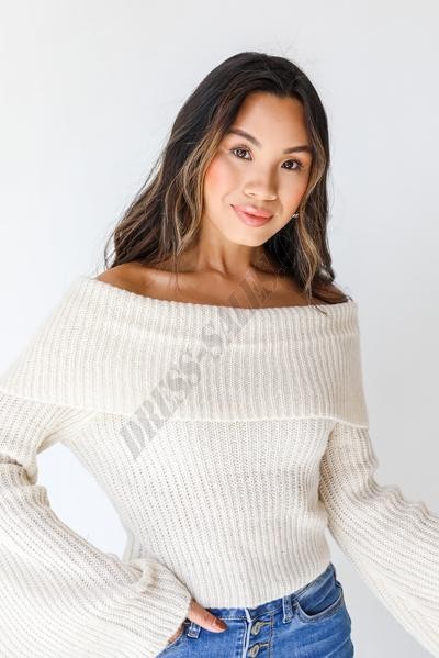 On Discount ● Cozy Love Off-the-Shoulder Sweater ● Dress Up - -8