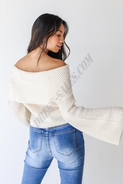 On Discount ● Cozy Love Off-the-Shoulder Sweater ● Dress Up - -12