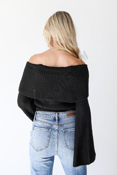 On Discount ● Cozy Love Off-the-Shoulder Sweater ● Dress Up - -3