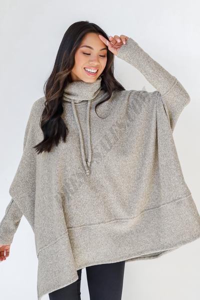 Emily Oversized Cowl Neck Sweater ● Dress Up Sales - -5