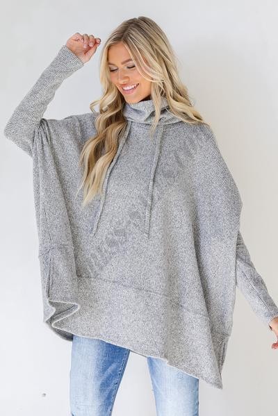 Emily Oversized Cowl Neck Sweater ● Dress Up Sales - -1