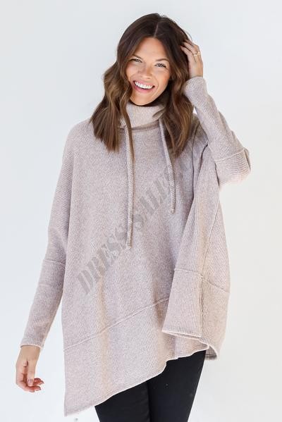 Emily Oversized Cowl Neck Sweater ● Dress Up Sales - -0
