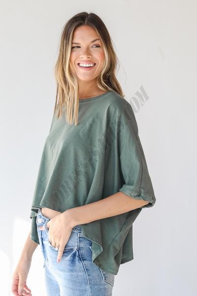 Look At Me Now Oversized Top ● Dress Up Sales - -10