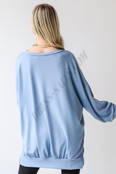 On Discount ● Leisure Moments Oversized Pullover ● Dress Up - -3