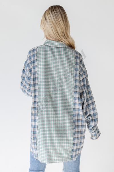 On Discount ● Patchwork Oversized Flannel ● Dress Up - -5