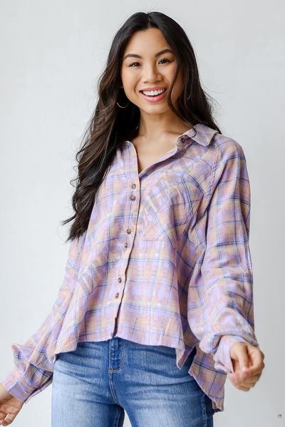 On Discount ● Sweet Enough For Me Flannel ● Dress Up - -0