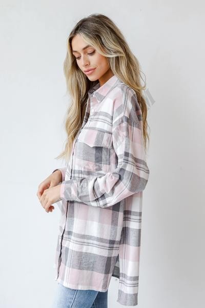 On Discount ● Plaid Times Oversized Flannel ● Dress Up - -4