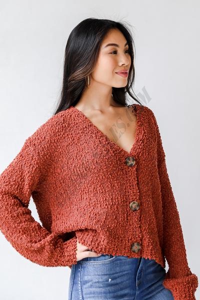 On Discount ● Cozy Touch Popcorn Knit Sweater Cardigan ● Dress Up - -6