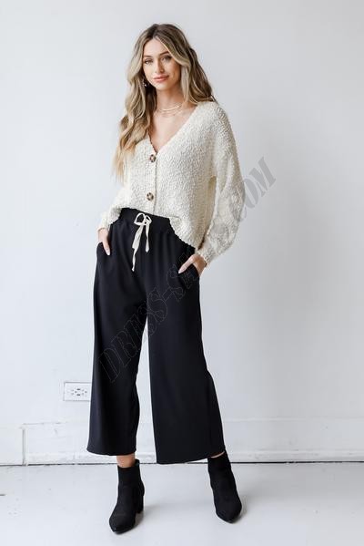 Ready To Relax Culotte Pants ● Dress Up Sales - -2