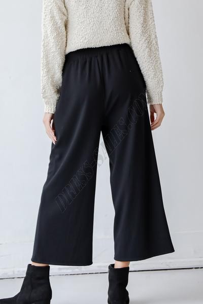 Ready To Relax Culotte Pants ● Dress Up Sales - -4
