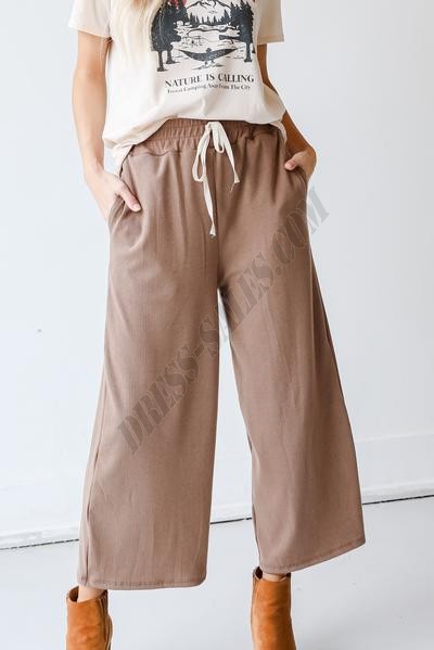 Ready To Relax Culotte Pants ● Dress Up Sales - -1