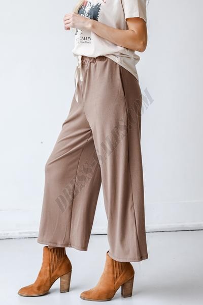 Ready To Relax Culotte Pants ● Dress Up Sales - -3